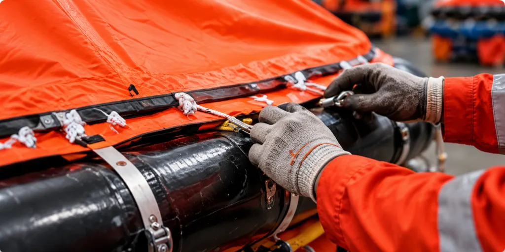 Inflatable Liferaft Services 3 Complete Inflatable Liferaft Servicing